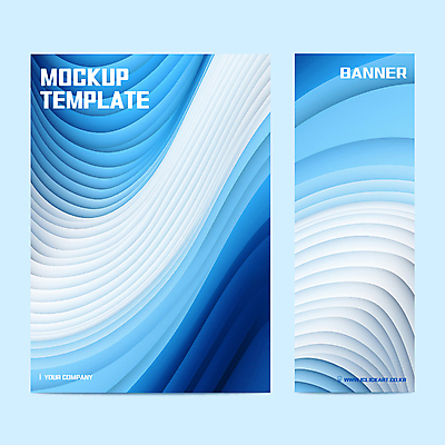 템플릿 배너 물결 백그라운드 곡선 추상 사람없음 그래픽 파란색 세트 스마트 웨이브 그라데이션 이미지템플릿 AI파일 선 컬러 컨셉 무늬 파일형식 벡터