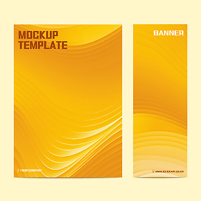 템플릿 배너 물결 백그라운드 곡선 추상 사람없음 그래픽 세트 노란색 웨이브 이미지템플릿 AI파일 선 컬러 무늬 파일형식 벡터