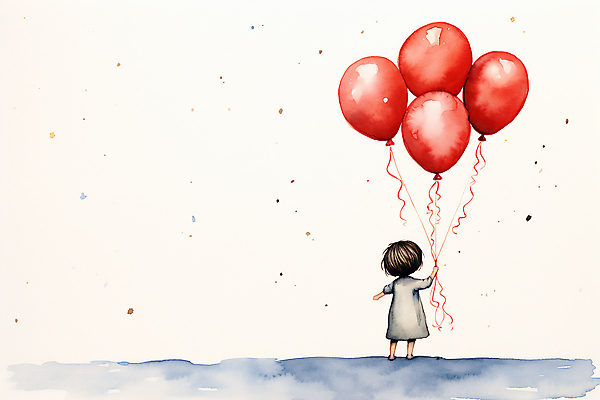 JPG 전신 남자 어린이 일러스트 수채화 한명 서기 소년 분위기 풍선 소년한명만 동심 국내일러스트 AI일러스트 AI콘텐츠 1 컨셉 모션 사람 남자한명만 소년만 파일형식