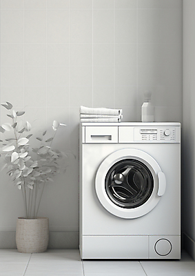 JPG 편집이미지 화분 화초 사람없음 전자제품 수건 깨끗함 흰색 빨래 청소 세탁기 공병 드럼세탁기 편집실사 AI포토 AI콘텐츠 식물 컬러 컨셉 가사 위생용품 가전제품 CG 병_담는 파일형식