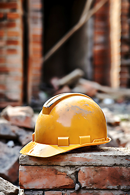 JPG 편집이미지 바닥 안전 사람없음 건설현장 안전모 안전장비 땅 안전제일 산업안전장비 편집실사 AI포토 AI콘텐츠 건설업 장비 헬멧 CG 파일형식