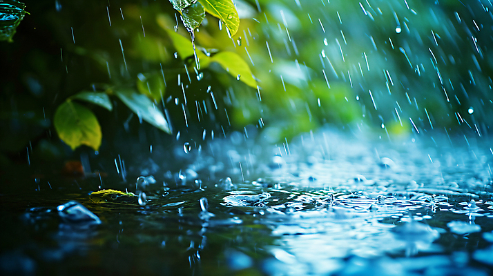 JPG 편집이미지 잎 자연 바닥 풍경 사람없음 봄 비 땅 빗방울 블러효과 편집실사 AI포토 AI콘텐츠 자연요소 식물 계절 날씨 비_날씨 CG 생태계 블러 파일형식 효과