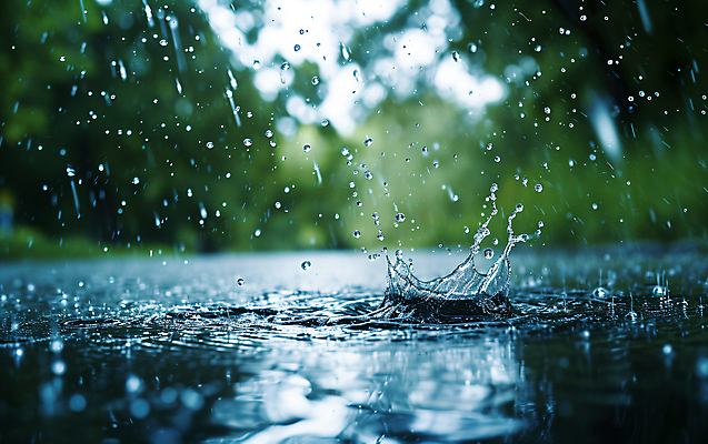 JPG 편집이미지 잎 자연 바닥 풍경 사람없음 봄 비 땅 빗방울 블러효과 편집실사 AI포토 AI콘텐츠 자연요소 식물 계절 날씨 비_날씨 CG 생태계 블러 파일형식 효과