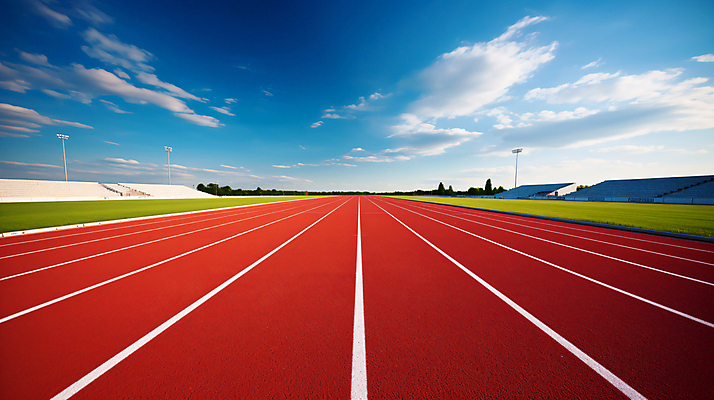 JPG 편집이미지 선 스포츠 하늘 사람없음 운동장 활발 땅 육상스포츠 트랙 러닝 편집실사 AI포토 AI콘텐츠 컨셉 스포츠시설 공간 CG 파일형식