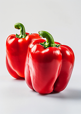 JPG 스튜디오촬영 편집이미지 피망 사람없음 빨간색 신선 편집실사 AI포토 AI콘텐츠 컬러 채소 실내 CG 파일형식