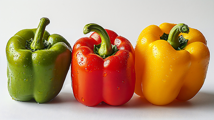 JPG 스튜디오촬영 편집이미지 피망 사람없음 컬러풀 신선 편집실사 AI포토 AI콘텐츠 컬러 채소 실내 CG 파일형식