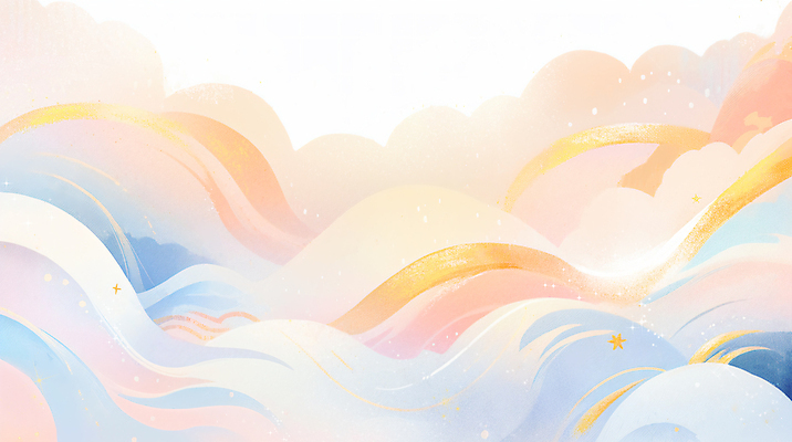 JPG 구름 백그라운드 일러스트 추상 수채화 사람없음 감성 그라데이션 파스텔톤 국내일러스트 AI일러스트 AI콘텐츠 자연요소 컬러 컨셉 무늬 파일형식