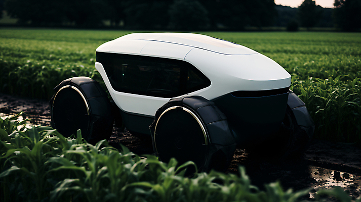 JPG 편집이미지 밭 농업 자동차 미래 기술 사람없음 농작물 농사 기계 발전 디지털합성 혁명 자동 자동화 스마트팜 AI_인공지능 편집실사 AI포토 AI콘텐츠 산업 육상교통 컨셉 농장 CG 파일형식