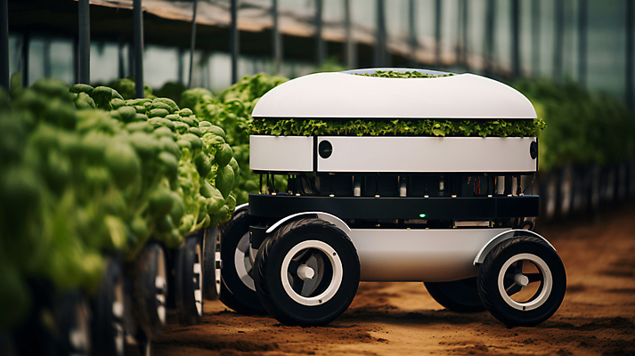 JPG 편집이미지 밭 농업 자동차 미래 기술 사람없음 농작물 농사 기계 발전 디지털합성 혁명 자동 자동화 스마트팜 AI_인공지능 편집실사 AI포토 AI콘텐츠 산업 육상교통 컨셉 농장 CG 파일형식