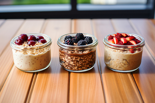 JPG 편집이미지 다이어트 딸기 유리병 사람없음 체리 디지털합성 블루베리 나무바닥 식단 건강식 다이어트음식 오트밀 귀리 오버나이트오트밀 편집실사 AI포토 AI콘텐츠 음식 과일 병_용기 곡류 바닥 건강 CG 파일형식