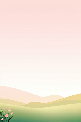 JPG 꽃 백그라운드 일러스트 자연 하늘 산 풍경 초원 사람없음 노을 맑음 편안함 국내일러스트 AI일러스트 AI콘텐츠 자연요소 식물 날씨 감각 생태계 파일형식