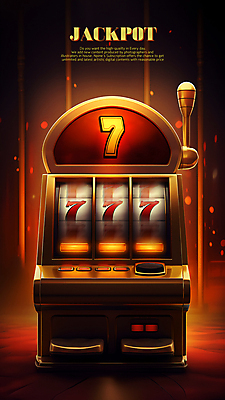 PSD 편집이미지 버튼 사람없음 빨간색 빛 반짝임 어둠 기계 도박 카지노 슬롯머신 잭팟 이미지편집 컬러 모션 파일형식