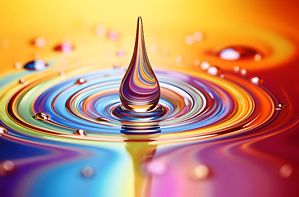 JPG 편집이미지 물결 백그라운드 사람없음 물 컬러풀 반사 물방울 투명 떨어짐 파장 광 이미지편집 편집실사 AI컴퓨터그래픽 AI콘텐츠 자연요소 컬러 컨셉 CG 파일형식