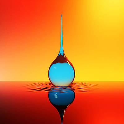 JPG 편집이미지 백그라운드 사람없음 물 컬러풀 반사 물방울 투명 광 이미지편집 편집실사 AI컴퓨터그래픽 AI콘텐츠 자연요소 컬러 CG 파일형식