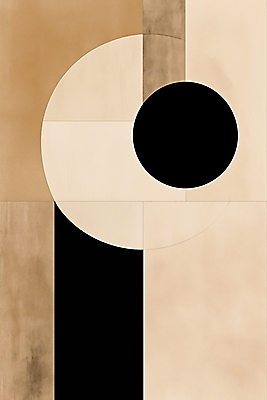 JPG 도형 디자인 일러스트 추상 수채화 미술 사람없음 검은색 혼합 베이지색 미니멀 국내일러스트 AI일러스트 AI콘텐츠 컬러 무늬 문화예술 파일형식