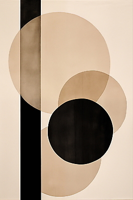 JPG 도형 디자인 일러스트 추상 수채화 미술 사람없음 검은색 혼합 베이지색 미니멀 국내일러스트 AI일러스트 AI콘텐츠 컬러 무늬 문화예술 파일형식