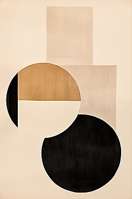 JPG 도형 디자인 일러스트 추상 수채화 미술 사람없음 검은색 혼합 베이지색 미니멀 국내일러스트 AI일러스트 AI콘텐츠 컬러 무늬 문화예술 파일형식