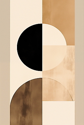 JPG 도형 디자인 일러스트 추상 수채화 미술 사람없음 검은색 혼합 베이지색 미니멀 국내일러스트 AI일러스트 AI콘텐츠 컬러 무늬 문화예술 파일형식