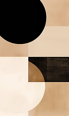 JPG 도형 디자인 일러스트 추상 수채화 미술 사람없음 검은색 혼합 베이지색 미니멀 국내일러스트 AI일러스트 AI콘텐츠 컬러 무늬 문화예술 파일형식