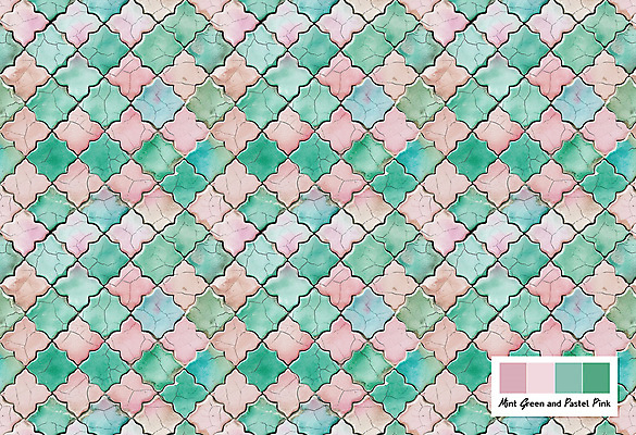 모양 PSD 편집이미지 문양 분홍색 패턴 벽면 사람없음 패턴백그라운드 타일 질감 민트색 이미지편집 벽 컬러 백그라운드 무늬 파일형식