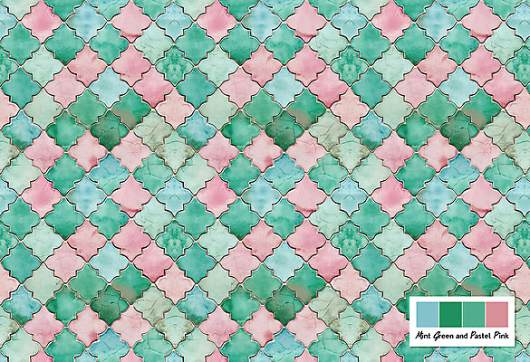 모양 PSD 편집이미지 문양 분홍색 패턴 벽면 사람없음 패턴백그라운드 타일 질감 민트색 이미지편집 벽 컬러 백그라운드 무늬 파일형식