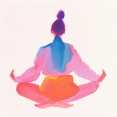 JPG 전신 여자 일러스트 한명 앉기 성인 요가자세 편안함 집중 명상 자기관리 성인여자한명만 차분 국내일러스트 AI일러스트 AI콘텐츠 1 포즈 컨셉 요가 모션 사람 감각 여자한명만 성인여자만 파일형식