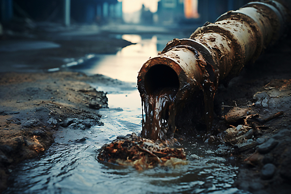 JPG 편집이미지 사람없음 물 환경오염 오염 지저분함 디지털합성 파이프 수질오염 수질 잔물결 편집실사 AI포토 AI콘텐츠 자연요소 물결 컨셉 감각 CG 파일형식