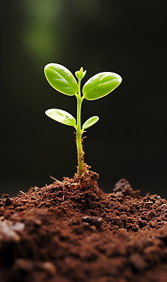 JPG 편집이미지 포스터 자연 생명 사람없음 빛 햇빛 새싹 흙 봄 성장 편집실사 AI포토 AI콘텐츠 식물 계절 태양 CG 생태계 파일형식