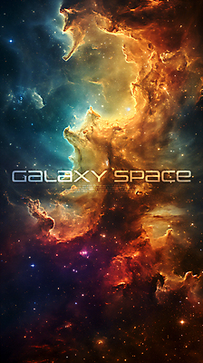 PSD 편집이미지 백그라운드 사람없음 반짝임 우주 주황색 화려 은하수 이미지편집 컬러 컨셉 모션 자연 파일형식