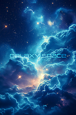 PSD 편집이미지 백그라운드 사람없음 파란색 반짝임 우주 화려 은하수 이미지편집 컬러 컨셉 모션 자연 파일형식