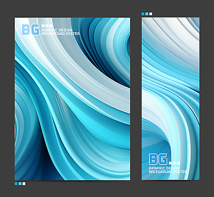 편집이미지 배너 포스터 하늘색 백그라운드 곡선 추상 사람없음 파란색 세트 그라데이션 이미지편집 AI파일 선 컬러 무늬 파일형식 벡터