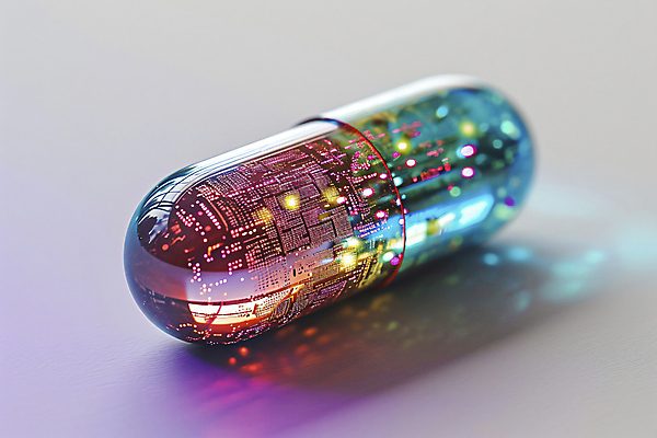 JPG 편집이미지 미래 기술 사람없음 컬러풀 알약 약 기계 회로판 혁명 이미지편집 편집실사 AI컴퓨터그래픽 AI콘텐츠 컬러 컨셉 의학 CG 파일형식