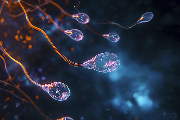 JPG 편집이미지 사람없음 빛 임신 수정 신비 이미지편집 편집실사 AI컴퓨터그래픽 AI콘텐츠 정자세포 컨셉 생물 CG 생식세포 파일형식