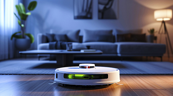 JPG 편집이미지 화분 화초 액자 쿠션 거실 탁자 사람없음 소파 카펫 스탠드 청소 청소로봇 편집실사 AI포토 AI콘텐츠 식물 가구 의자 조명 로봇 CG 파일형식