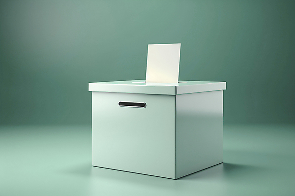 JPG 편집이미지 사람없음 투표 선거 디지털합성 투표함 민트색 용지 편집실사 AI포토 AI콘텐츠 종이 컬러 민주주의 CG 파일형식