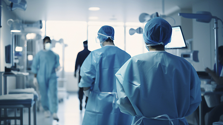 JPG 편집이미지 병원 여러명 상반신 성인 치료 파란색 간호사 의료진 의사 수술 디지털합성 수술복 의료성형뷰티 성인만 편집실사 IC큐레이션 AI인물포토 AI콘텐츠 직업 컬러 다수 의학 사람 가운 CG 파일형식 AI포토