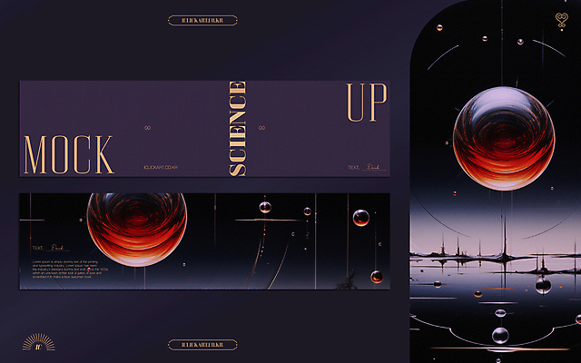 템플릿 편집 디자인 과학 추상 사람없음 가로 우주 보라색 어둠 원형 신비 디지털합성 이미지템플릿 AI파일 도형 컬러 컨셉 무늬 파일형식 벡터
