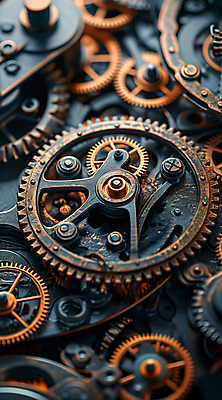 JPG 편집이미지 산업 백그라운드 사람없음 기계 부속품 철 톱니바퀴 기어 편집실사 AI포토 AI콘텐츠 CG 오브젝트 파일형식