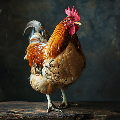 JPG 동물 편집이미지 한마리 백그라운드 사람없음 가축 닭 디지털합성 부리 수탉 편집소스 편집실사 AI포토 AI콘텐츠 1 조류 CG 수컷 파일형식