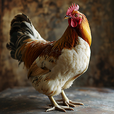 JPG 동물 편집이미지 한마리 백그라운드 사람없음 가축 닭 디지털합성 부리 수탉 편집소스 편집실사 AI포토 AI콘텐츠 1 조류 CG 수컷 파일형식