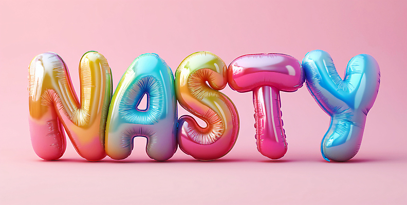 JPG 편집이미지 문자 영어 타이포그라피 사람없음 컬러풀 파티 디지털합성 풍선 입체문자 편집소스 편집실사 AI포토 AI콘텐츠 컬러 이벤트 CG 파일형식