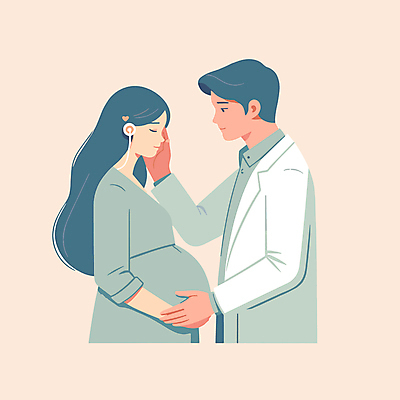 부부 여자 남자 일러스트 사랑 상반신 성인 두명 마주보기 화목 다정 임산부 디지털합성 태교 태교음악 성인만 쓰다듬기 편집소스 국내일러스트 AI파일 커플 감정 음악 컨셉 모션 사람 임신 파일형식 벡터