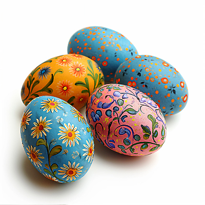 JPG 편집이미지 전통 기념일 꽃무늬 사람없음 장식 디지털합성 부활절계란 편집소스 편집실사 AI포토 AI콘텐츠 꽃 무늬 부활절 이벤트 계란 CG 파일형식