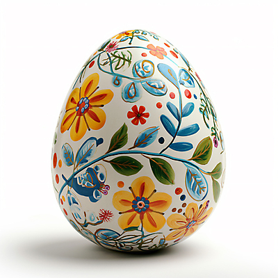 JPG 편집이미지 전통 기념일 꽃무늬 사람없음 장식 디지털합성 부활절계란 편집소스 편집실사 AI포토 AI콘텐츠 꽃 무늬 부활절 이벤트 계란 CG 파일형식