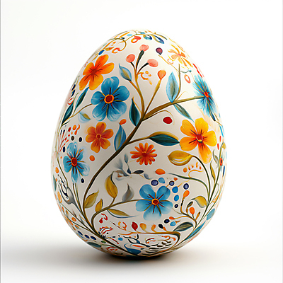 JPG 편집이미지 전통 기념일 꽃무늬 사람없음 장식 디지털합성 부활절계란 편집소스 편집실사 AI포토 AI콘텐츠 꽃 무늬 부활절 이벤트 계란 CG 파일형식