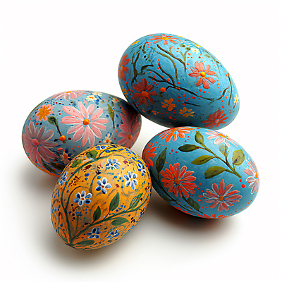 JPG 편집이미지 전통 기념일 꽃무늬 사람없음 장식 디지털합성 부활절계란 편집소스 편집실사 AI포토 AI콘텐츠 꽃 무늬 부활절 이벤트 계란 CG 파일형식