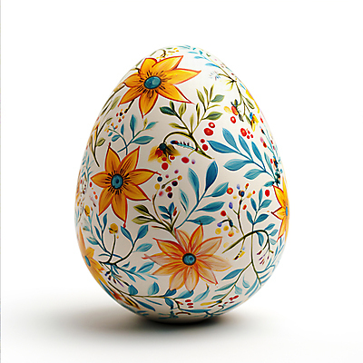 JPG 편집이미지 전통 기념일 꽃무늬 사람없음 장식 디지털합성 부활절계란 편집소스 편집실사 AI포토 AI콘텐츠 꽃 무늬 부활절 이벤트 계란 CG 파일형식