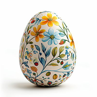 JPG 편집이미지 전통 기념일 꽃무늬 사람없음 장식 디지털합성 부활절계란 편집소스 편집실사 AI포토 AI콘텐츠 꽃 무늬 부활절 이벤트 계란 CG 파일형식