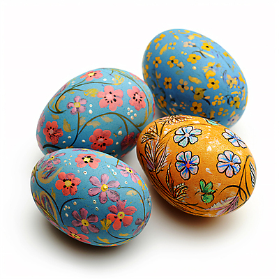 JPG 편집이미지 전통 기념일 꽃무늬 사람없음 장식 디지털합성 부활절계란 편집소스 편집실사 AI포토 AI콘텐츠 꽃 무늬 부활절 이벤트 계란 CG 파일형식