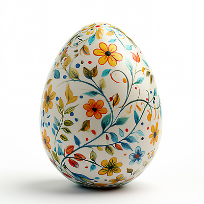 JPG 편집이미지 전통 기념일 꽃무늬 사람없음 장식 디지털합성 부활절계란 편집소스 편집실사 AI포토 AI콘텐츠 꽃 무늬 부활절 이벤트 계란 CG 파일형식